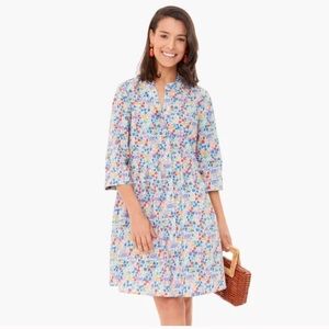 Tuckernuck Liberty Print Royal Shirtdress